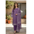 Royal Lavender – Premium Printed 3-Piece Lawn Unstitched